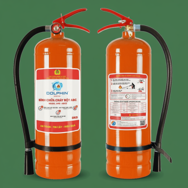 Bình chữa cháy Bột ABC 8kg Dolphin