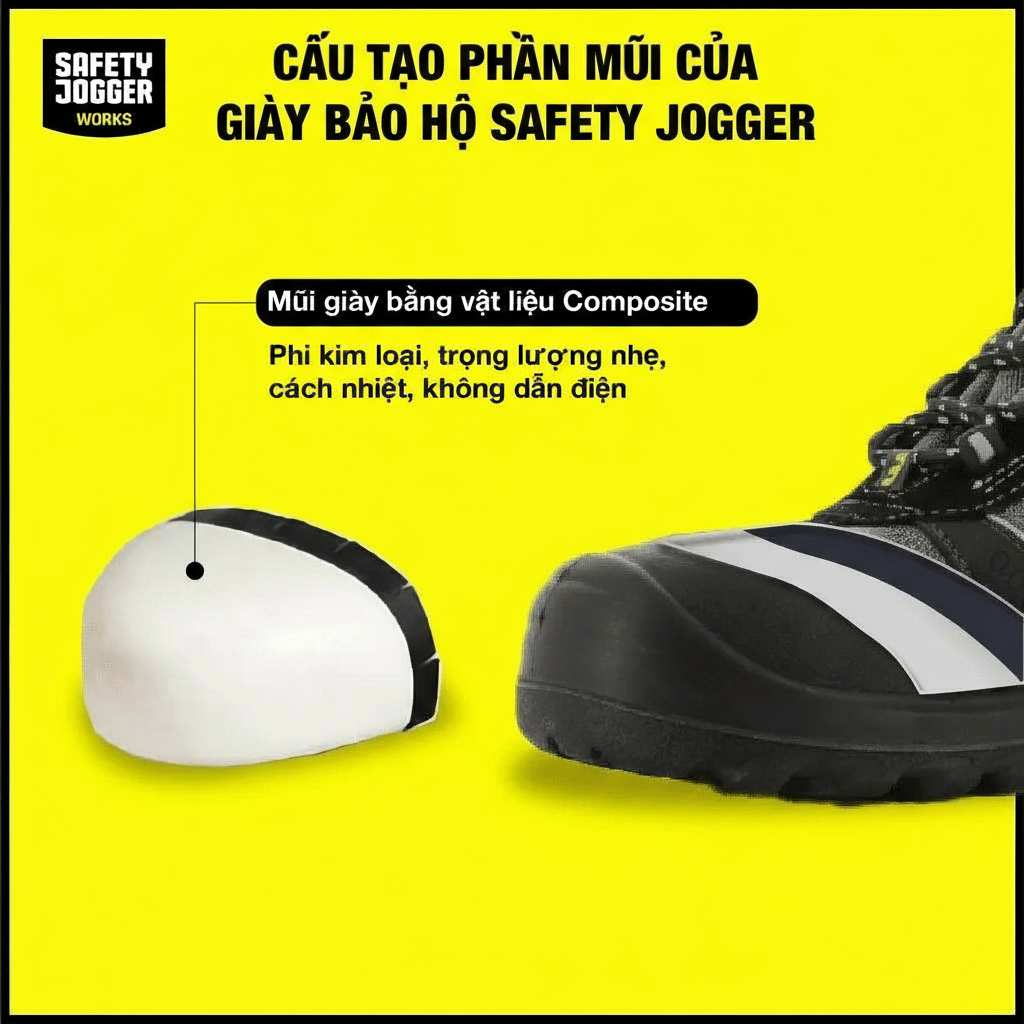 Giày bảo hộ lao động Metal-Free Jogger Jumper