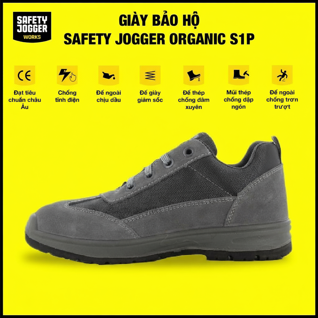 Giày bảo hộ lao động Jogger Organic S1P
