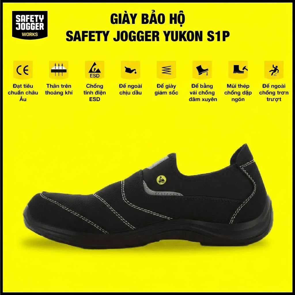 Giày bảo hộ lao động Jogger Yukon